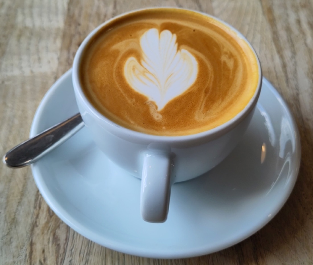 A coffee at Canopy